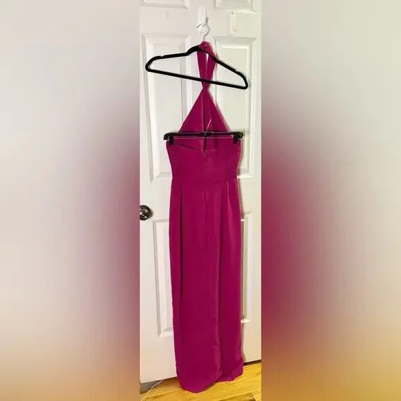 Amanda Uprichard Magenta Queen Maxi Gown - Picture 5 of 5